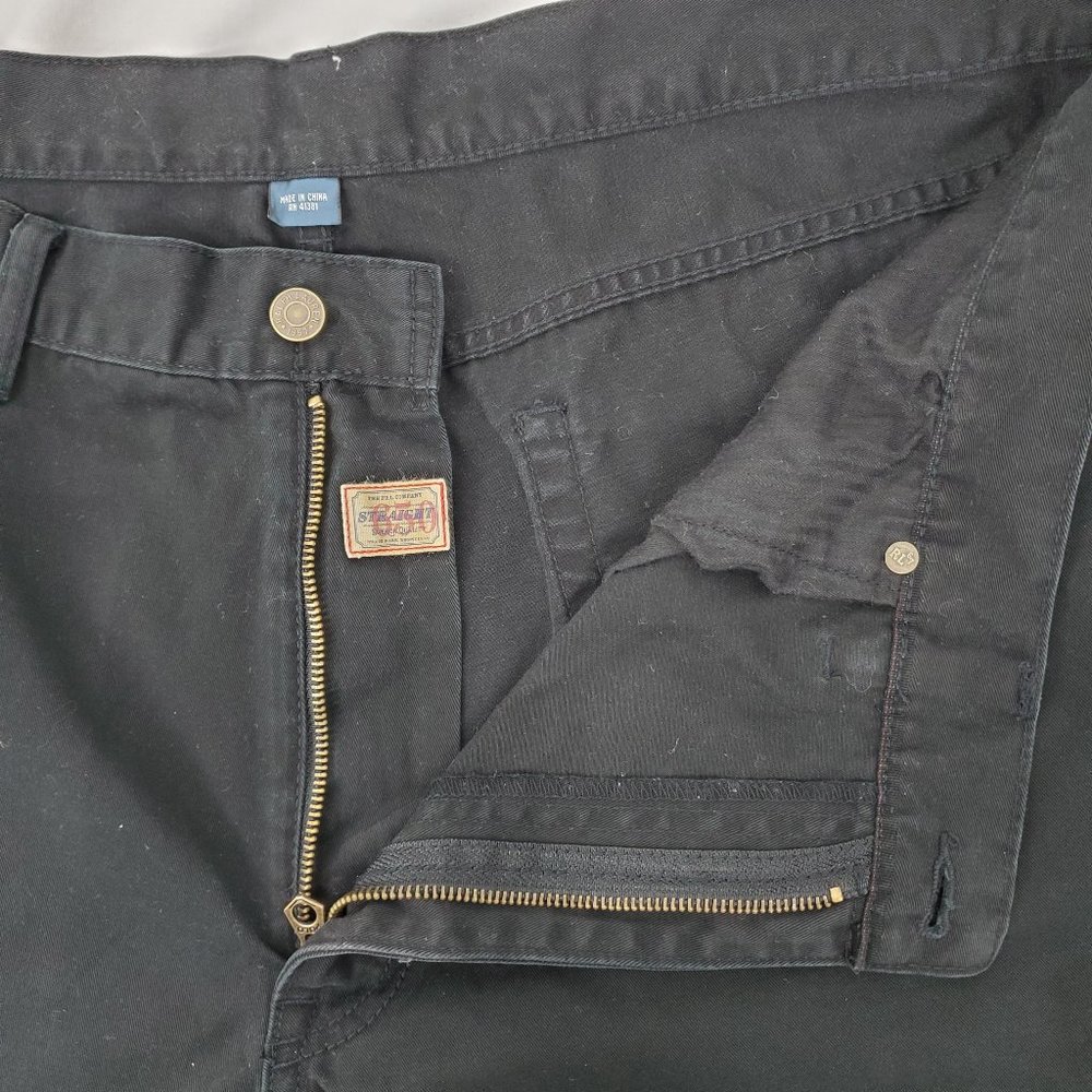 Polo Ralph Lauren Straight Leg Jeans Black 40 x 30 - Picture 9 of 15